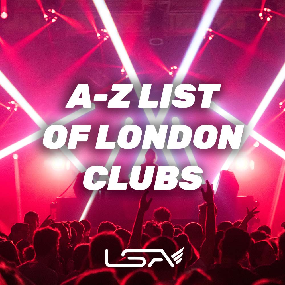 AZ List of London Clubs LSA